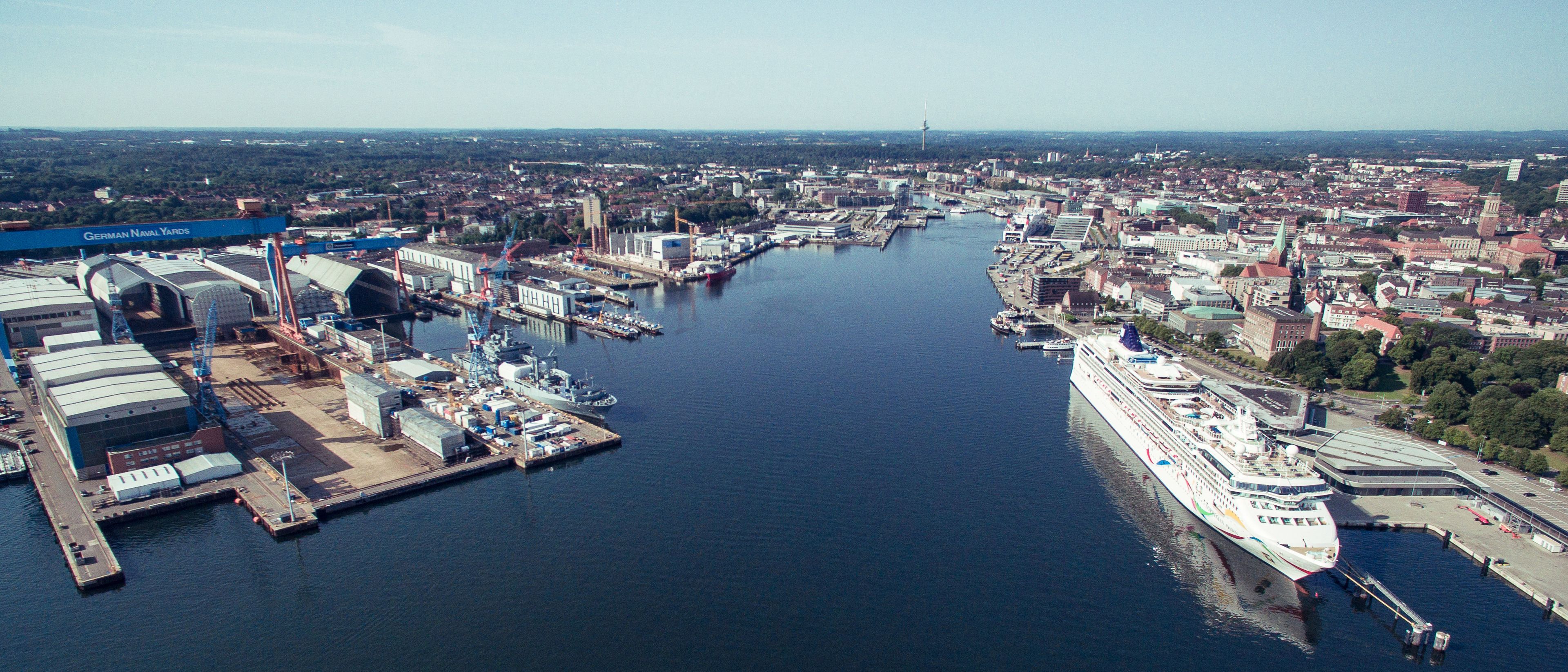 Blick in die Kieler Innenförde