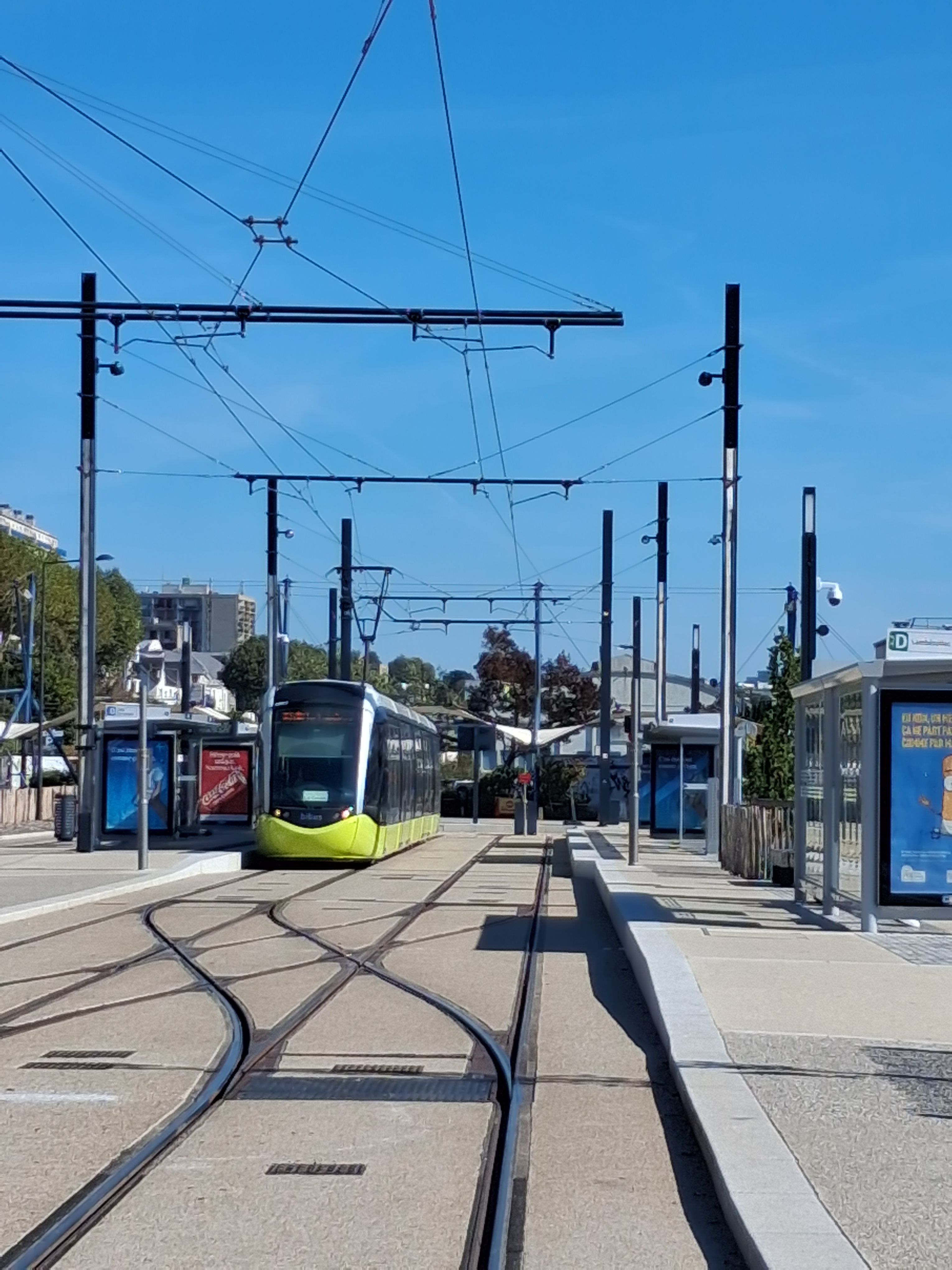 Stadtbahnlinie in Brest