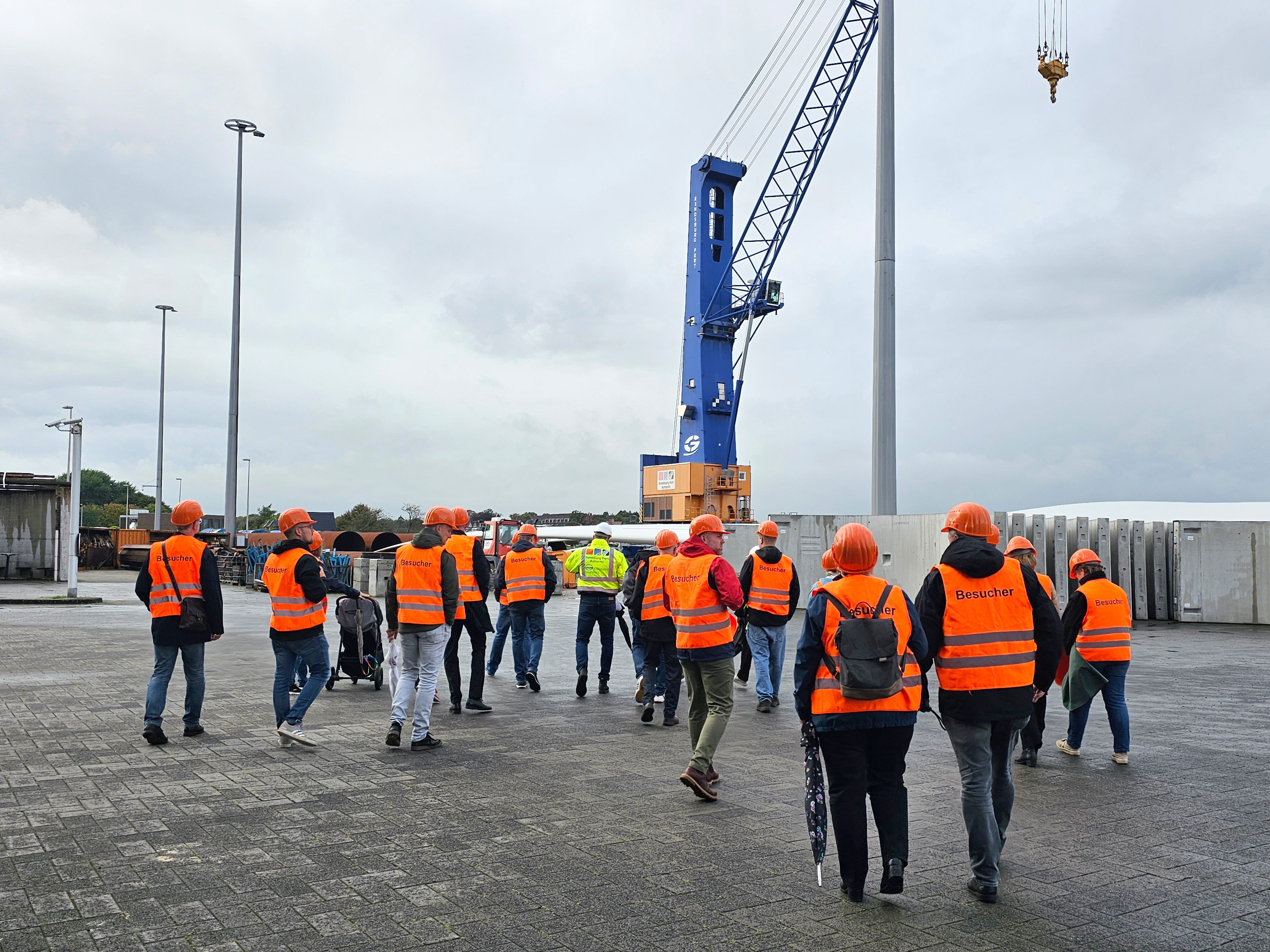 Exkursion über den Rendsburg Port