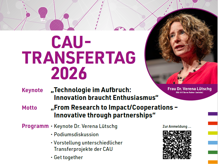 Transfertag 2026 der CAU - From Research to Impact