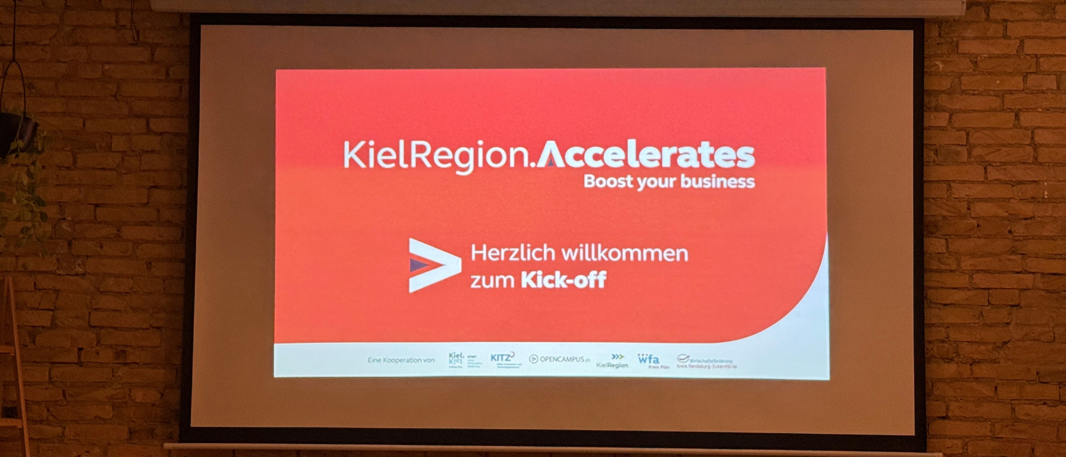 Titelslide KielRegion.Accelerates Kick-off