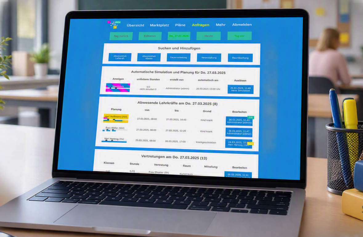 Screenshot VPO Software