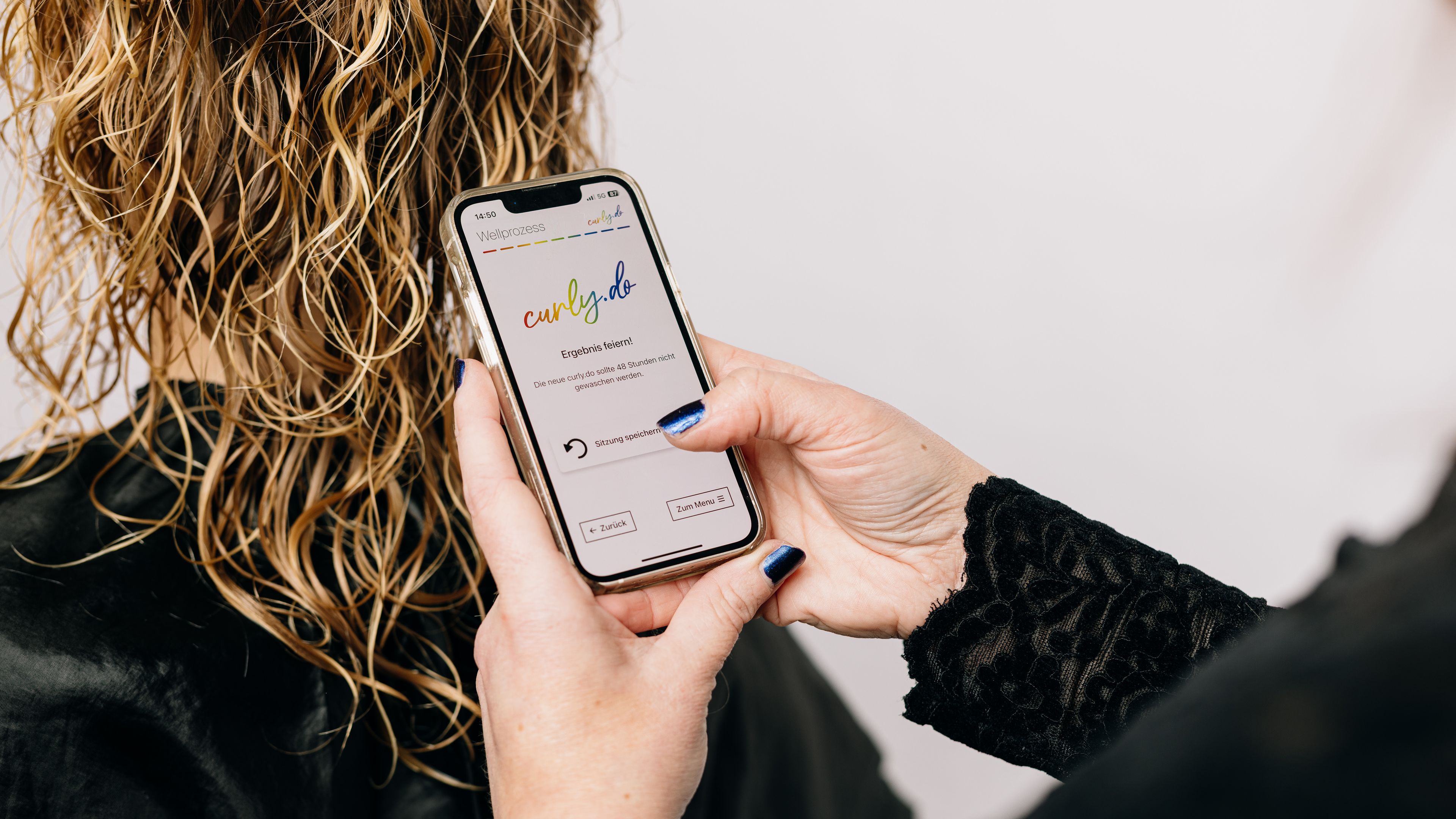 curly.do App im Einsatz